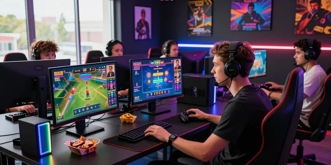 Exciting online gaming atmosphere with players engaged in go99 sports betting and casino games.