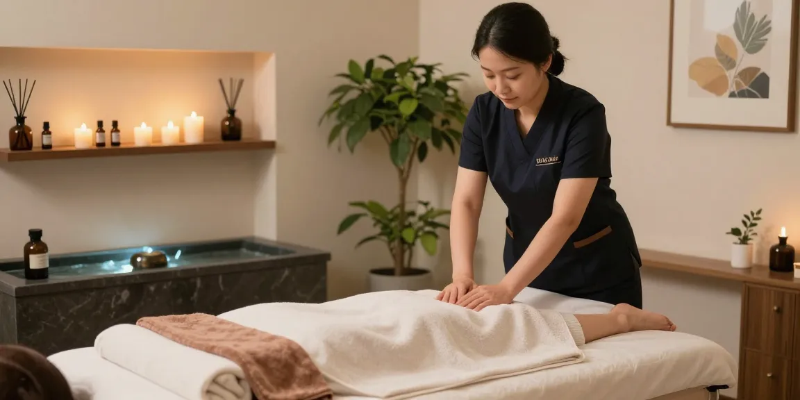 Massage therapy session in a serene spa environment focusing on 대구스웨디시 healing.