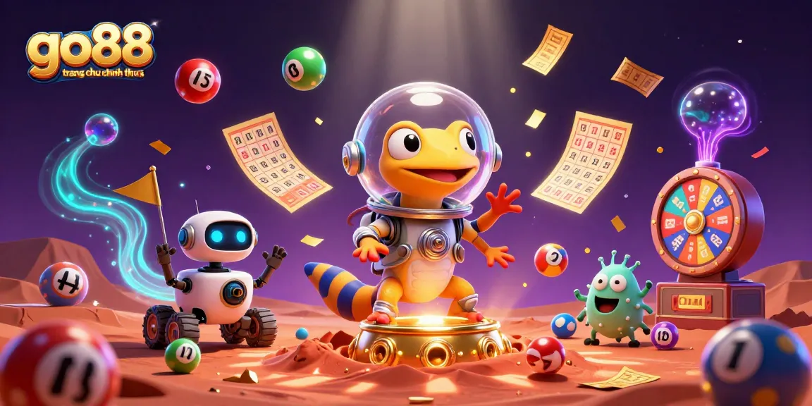 Engage with the excitement of go88 trang chu chinh thuc as a Martian gecko uncovers a golden casino.