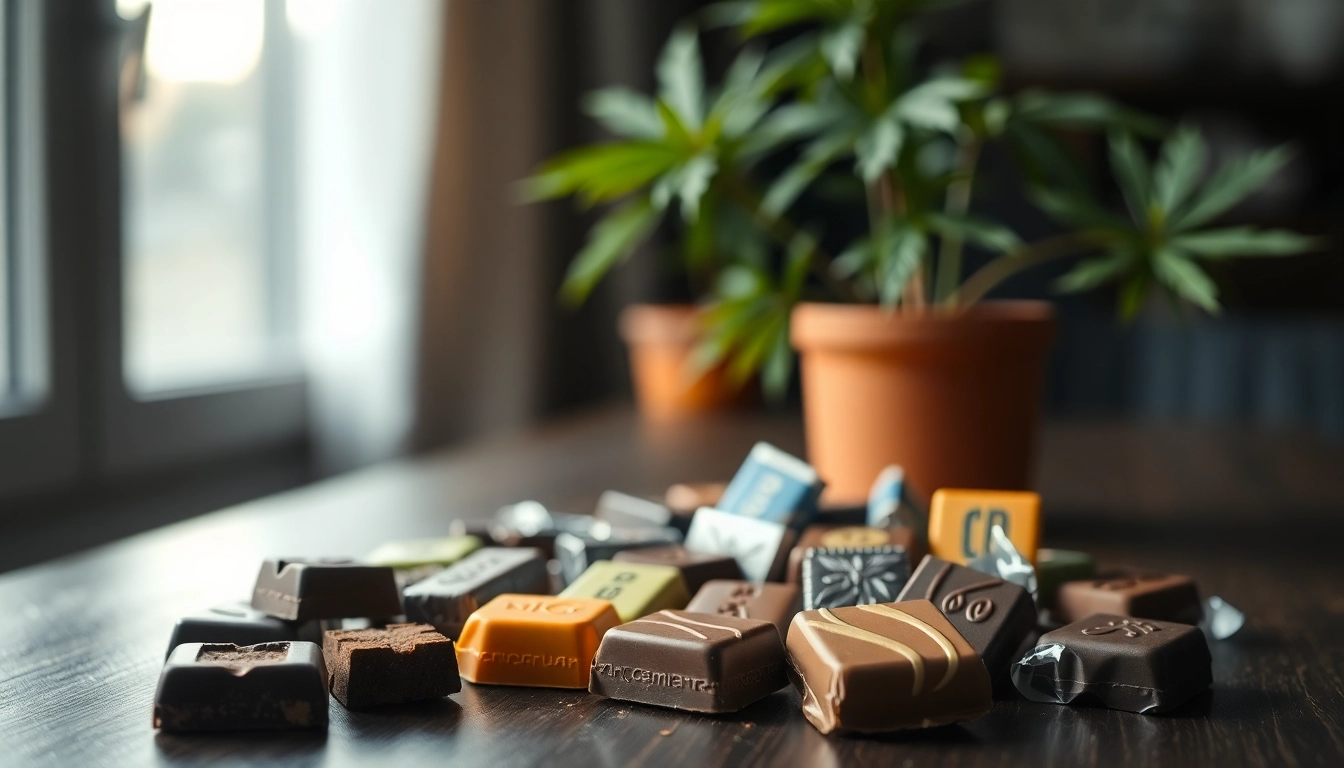 Indulging in delicious chocolate edibles 1000mg with rich textures and vibrant colors.