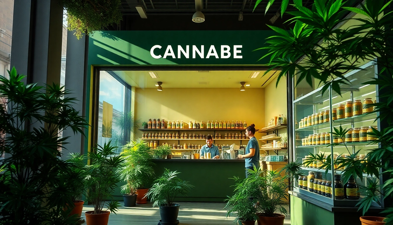 Visit this Weed Store showcasing quality cannabis products in a welcoming environment.