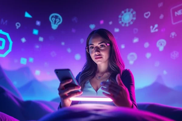 Engaging AI sex chat free with a vibrant virtual character and modern technology.