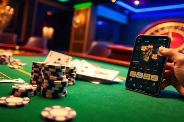 Players engaging in a thrilling poker game on Jogoluck's upscale online casino platform.