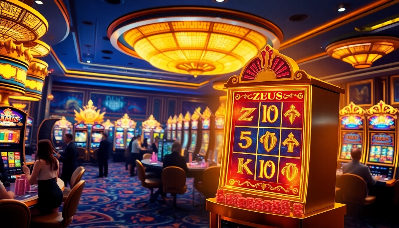 Win big on slot zeus with thrilling spins at a luxurious casino.