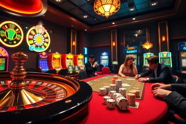Intense poker action with 168vn themed table, capturing luxury and excitement of casino gameplay.