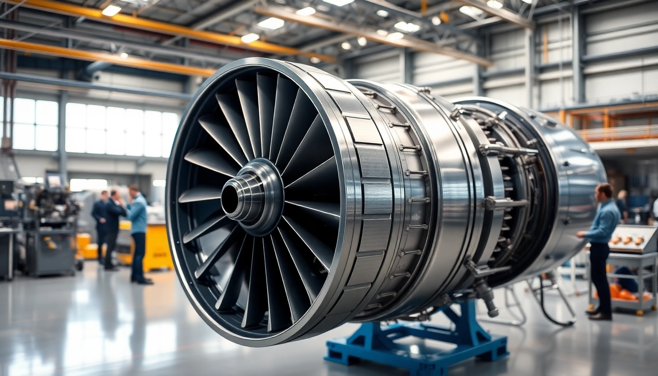 NK 88 turbofan engine showcased in an advanced aerospace hangar, emphasizing innovation and technology.